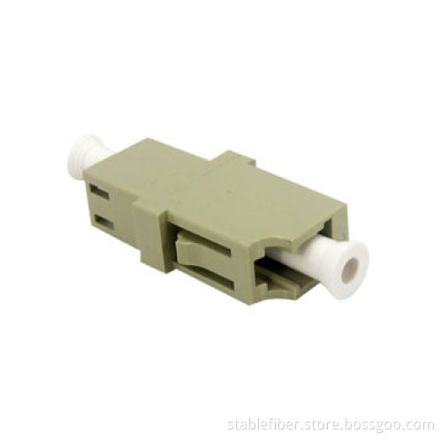 Fiber-optic Adapter, LC MM Simplex, Suitable for Both PC and APC Applications